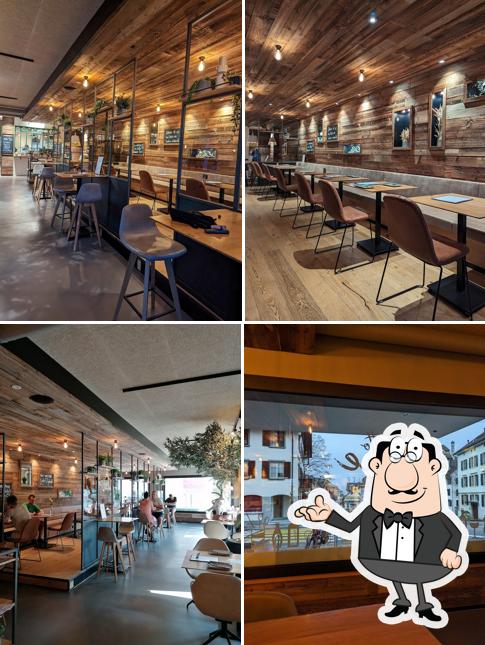 Dai un'occhiata agli interni di Remo Wüst Bäckerei + Konditorei AG