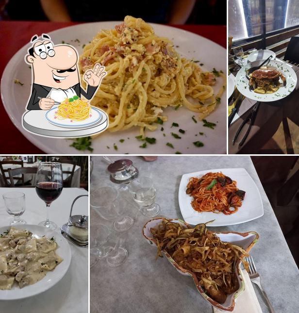 Spaghetti alla carbonara al I Moschettieri