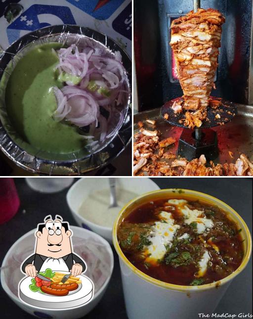 Food at Qureshi's Kabab Corner