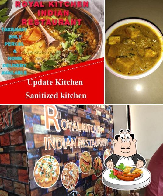 Take a look at the image displaying food and interior at ROYAL KITCHEN INDIAN RESTAURANT