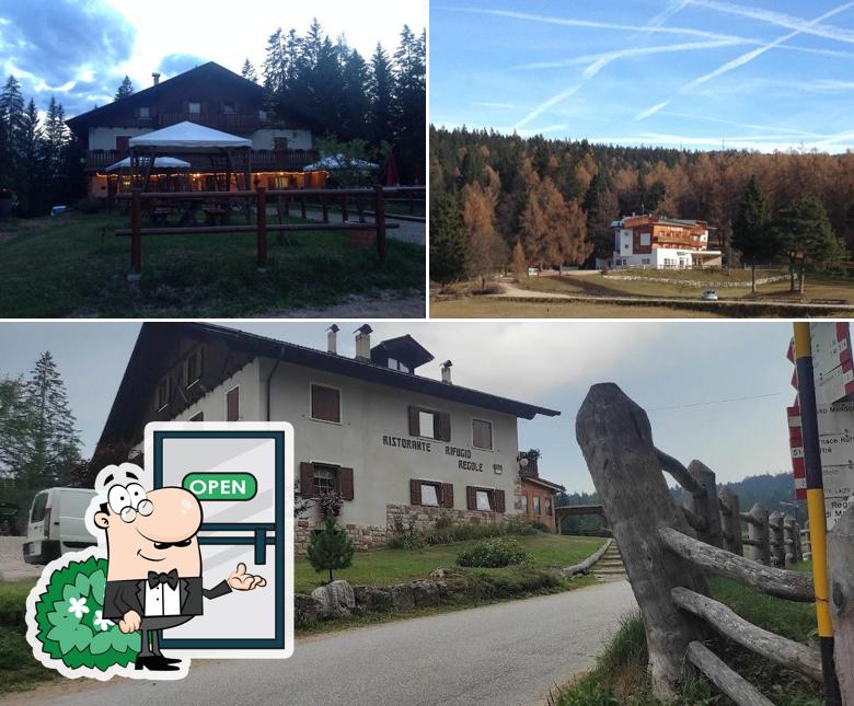 Gli esterni di Rifugio Regole