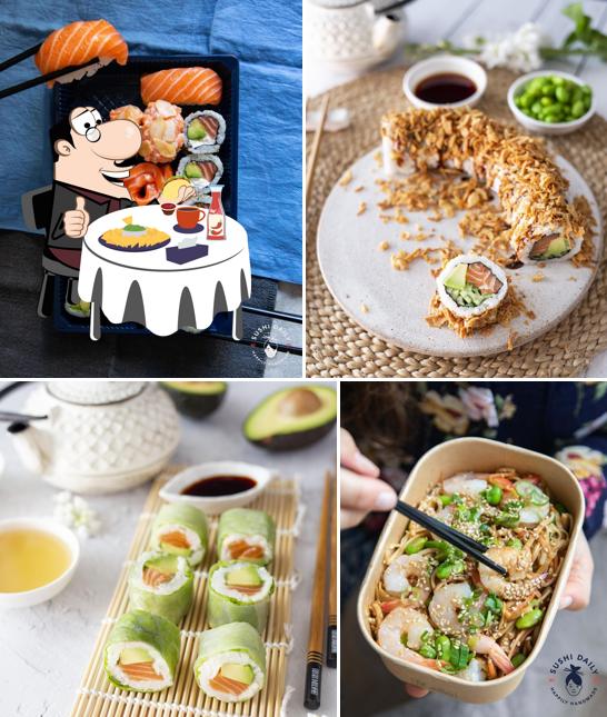 Prova un hamburger a Sushi Daily Brembate