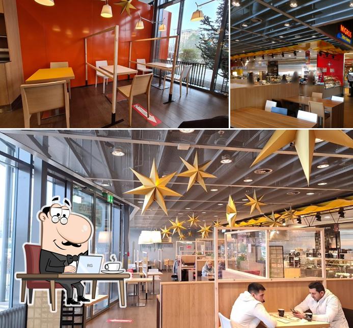 Gli interni di Take Away - Nyon - Porte de Nyon
