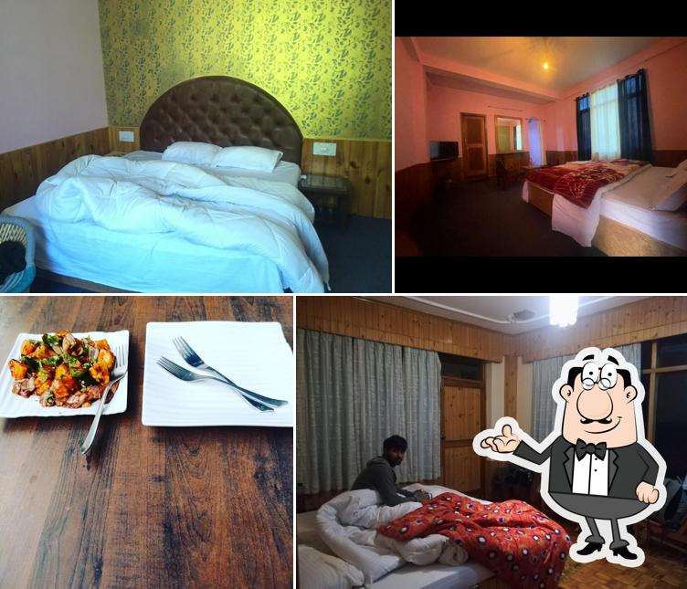 The interior of Travellers Nest Manali