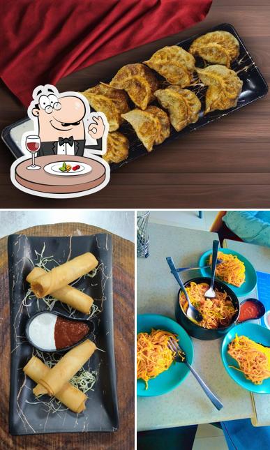 Food at Wok N Wrap