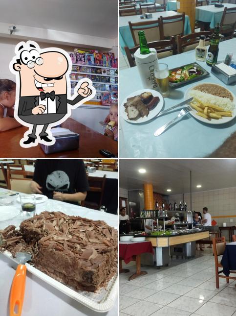 Veja imagens do interior do Sabiá Restaurante Sorveteria