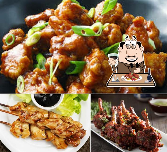 Schezwan House offers meat dishes