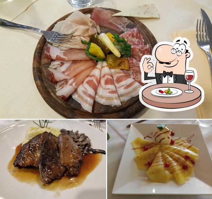 Cibo al Trattoria Sbeghen