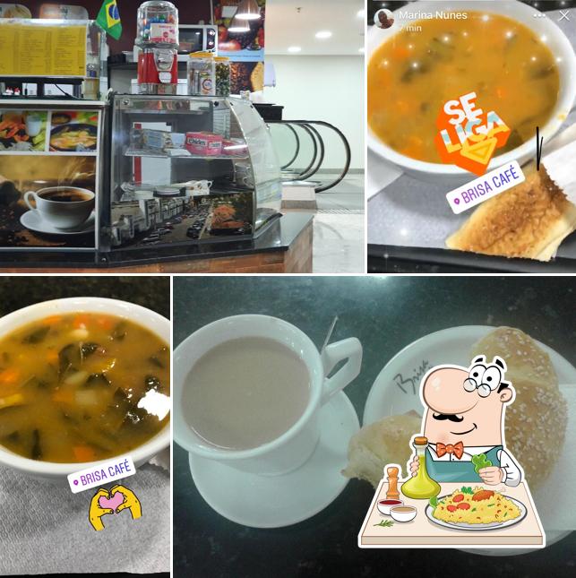 Comida em Brisa Café