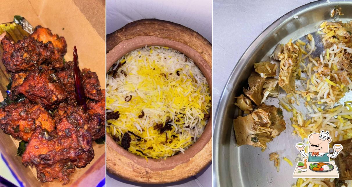 Food at CLAYPOT BIRYANIS