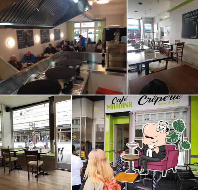 Dai un'occhiata agli interni di Café MARIANA - Crêperie Sucré Salé