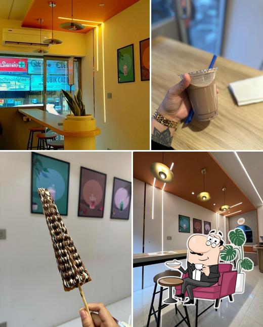The interior of Milk N Pearl