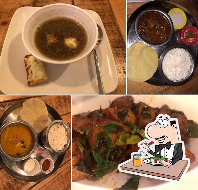 Food at Chateau de Pondichery