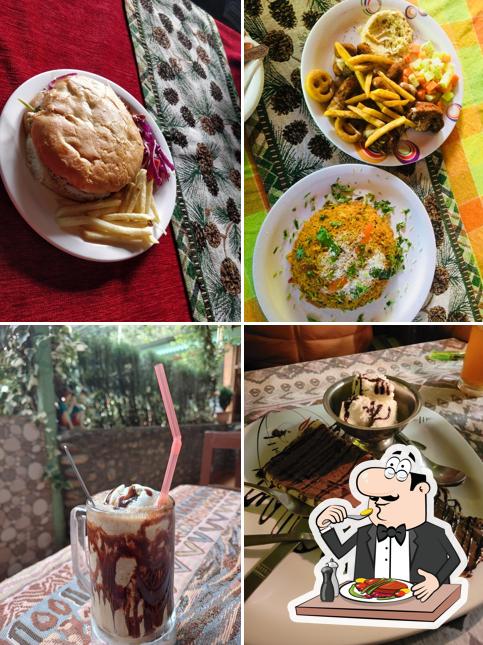 Food at The Evergreen
