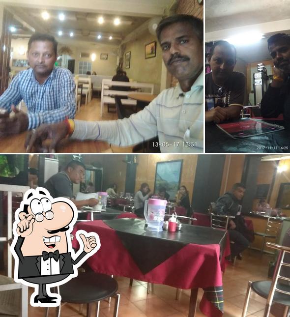 The interior of HotIce Restaurant