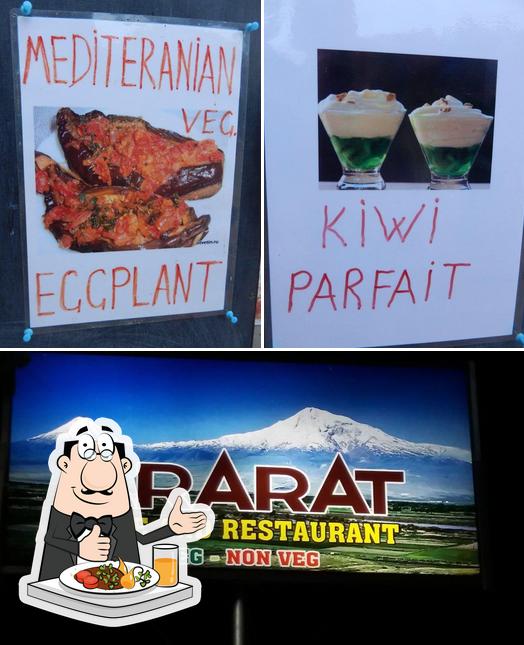 The picture of Ararat Cafe and Restaurant’s food and exterior