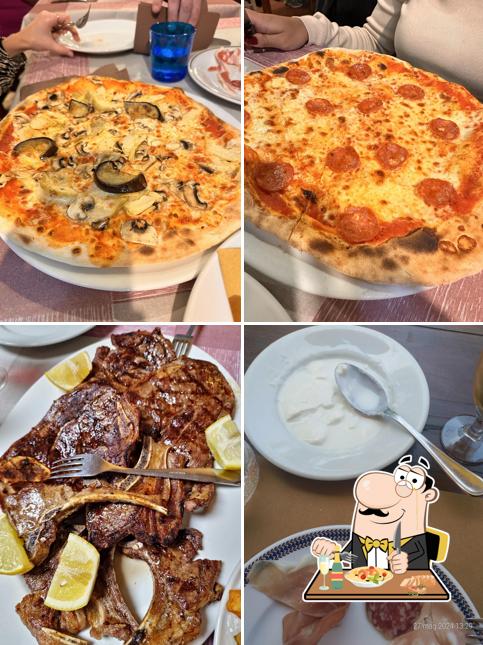 Platti al Pizzeria Ristorante La Chiusa