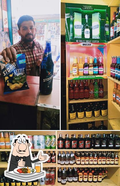 Among various things one can find food and exterior at Aroma Bar and Restro