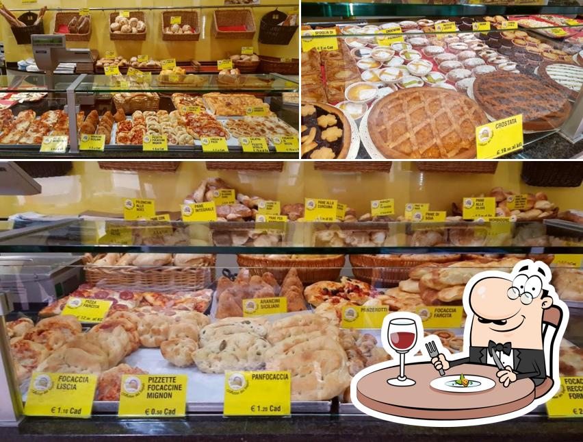 Cibo al Panificio Atelier Dei Sapori