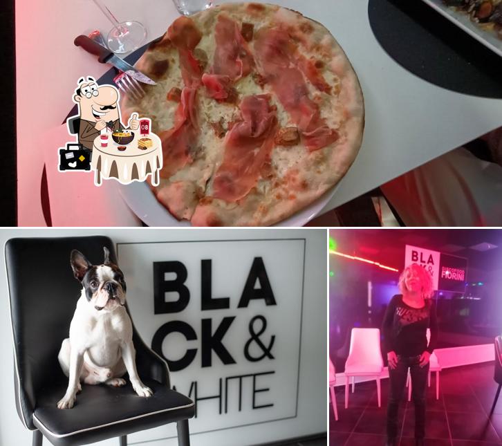 Cibo al Black & White Disco Fiorini