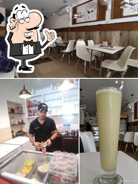 The interior of Cafe quotes