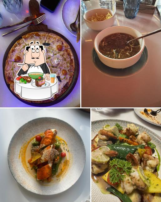 Hot and sour soup at Dion Lounge & cafe’- Bar