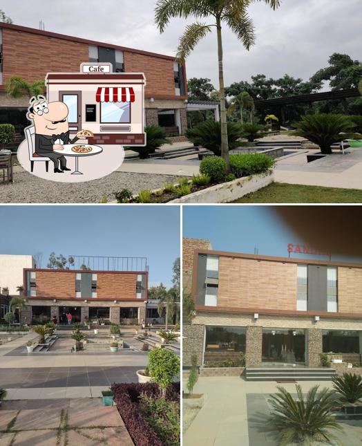 Check out how Sandhu Restaurant looks outside