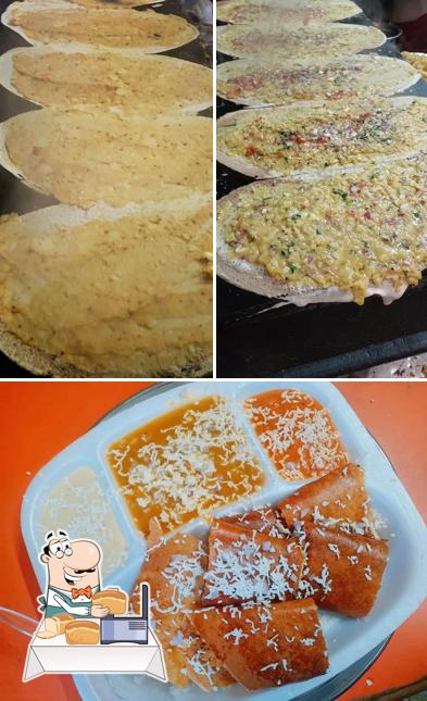 Garlic bread at Madrasi south indian food Corner