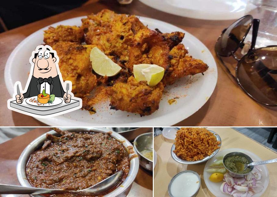 Food at Punjabi Dhaba