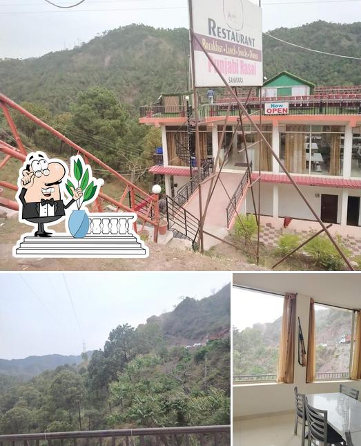The photo of Punjabi Rasoi snawara’s exterior and interior
