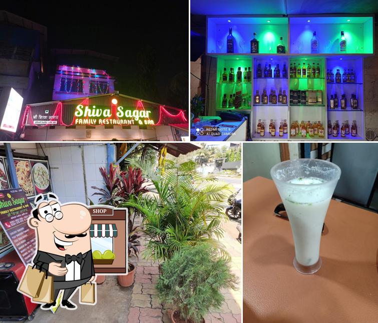 Among different things one can find exterior and drink at HOTEL ANAND SAGAR RESTAURANT AND BAR