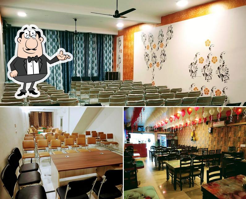 The interior of Shree Ji Family Restaurant