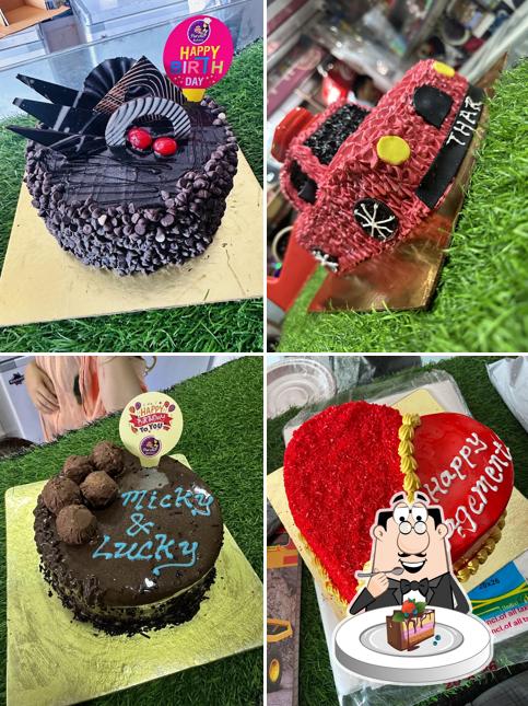 Chocolate cake at Purohit Bakers