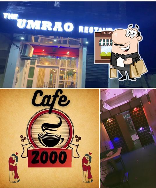 The exterior of Café 2000