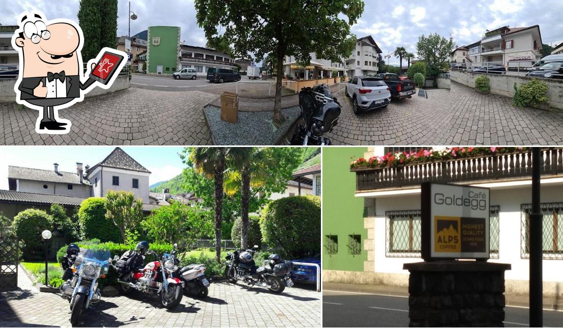 Gli esterni di Café Goldegg