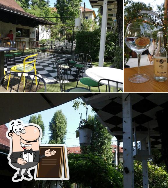 Goditi la vista dagli esterni di Hendrick's Gin Garden