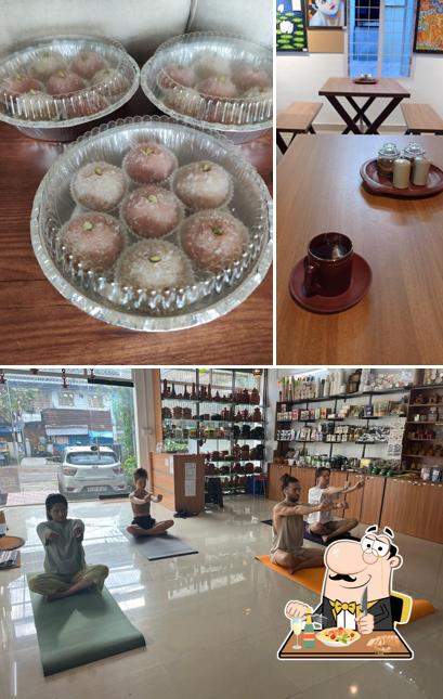 Among different things one can find food and exterior at PRAKRUTHI ECO WORLD