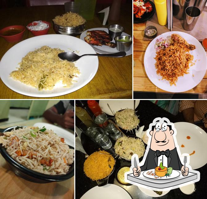 Food at Chillis Restaurant
