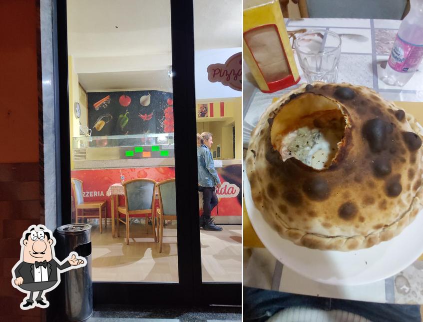 Gli interni di Pizzeria Da Romano
