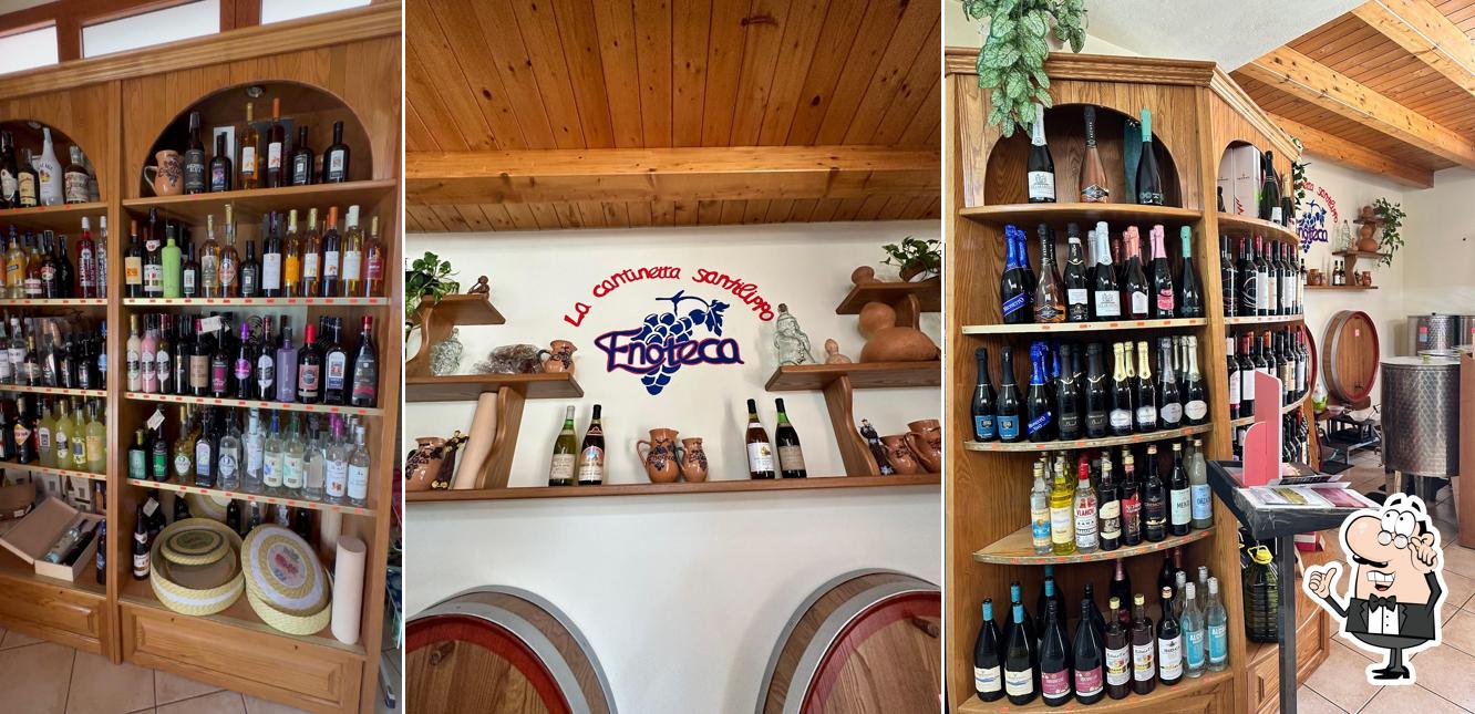Dai un'occhiata agli interni di La Cantinetta Sanfilippo