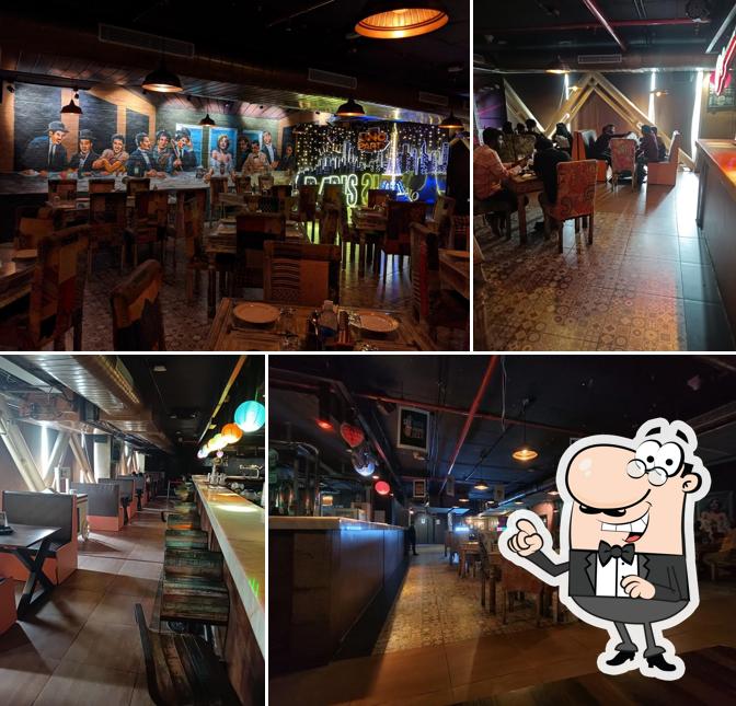 Take a seat at one of the tables at MYZ - UNO Vizag