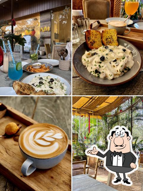 The interior of AZUL - Brews & Bites