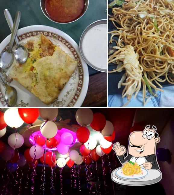 Spaghetti carbonara at Aamantran