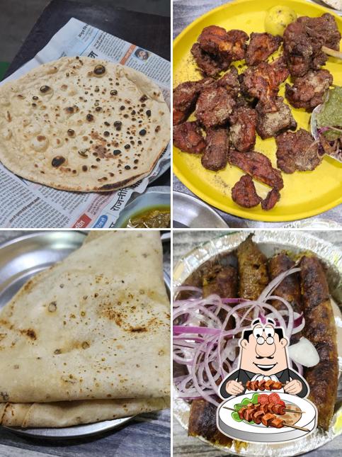 Food at Afsar Bhai Kebab Corner