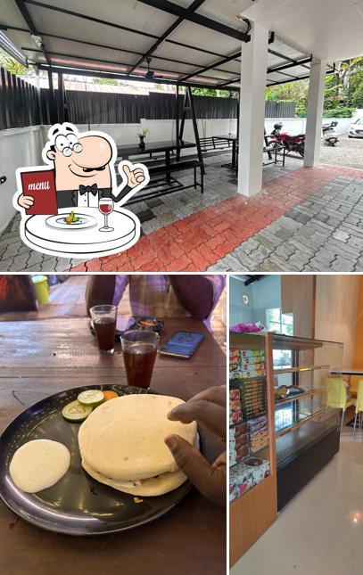 The photo of food and exterior at Cafe mapranam