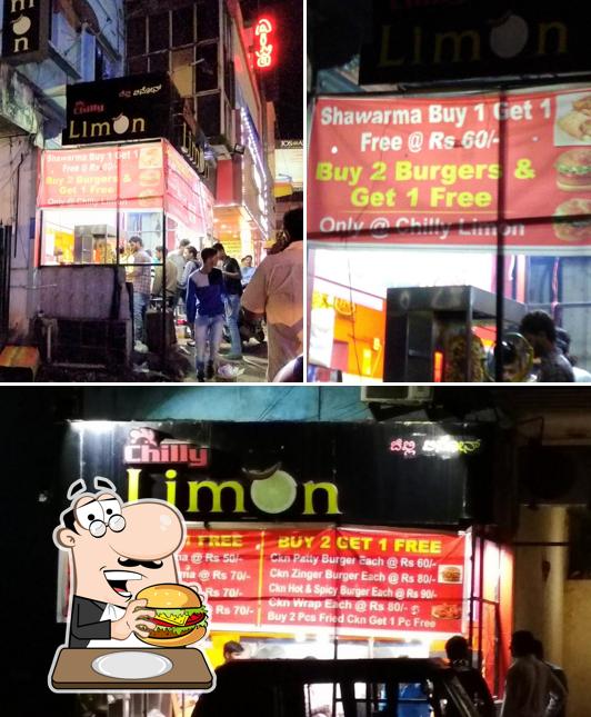 Get a burger at Chilly Limon