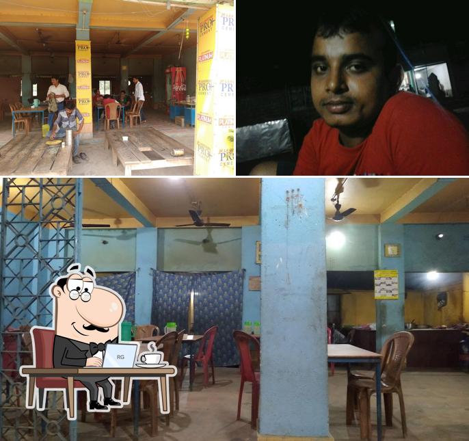 The interior of Himachali Panjabi Dhaba