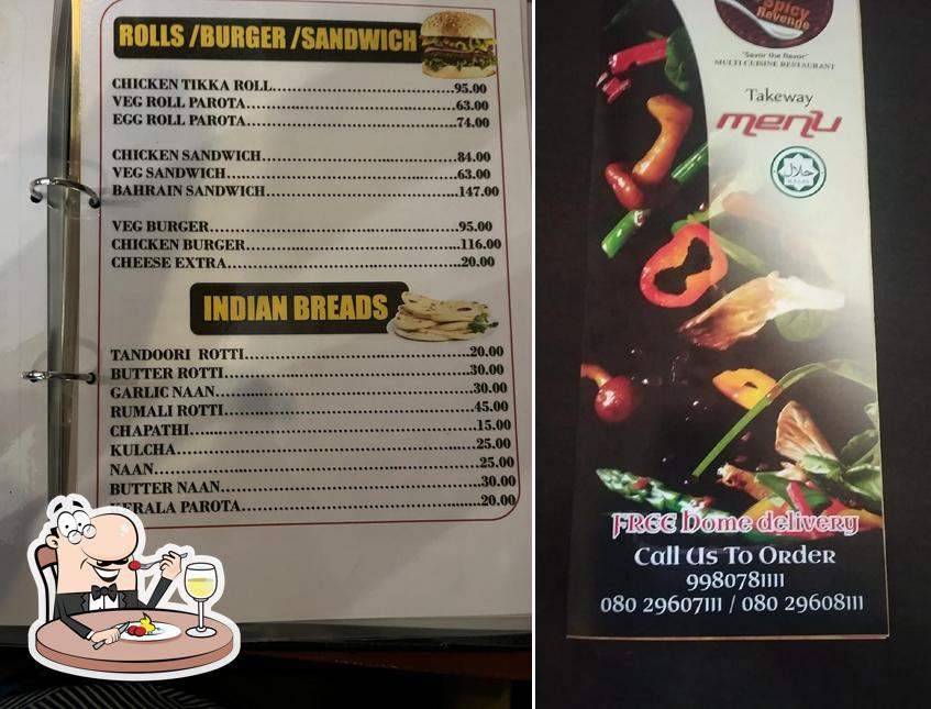 Meals at Spicy Revenge