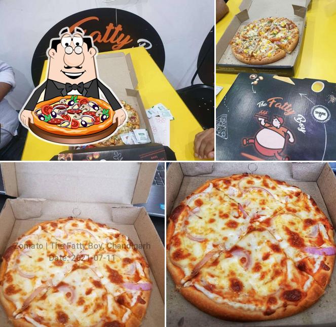 Get pizza at The Fatty Boy