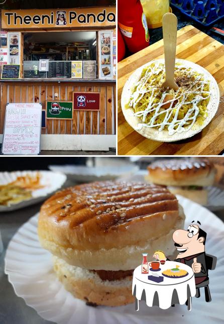 Treat yourself to a burger at Theeni Panda